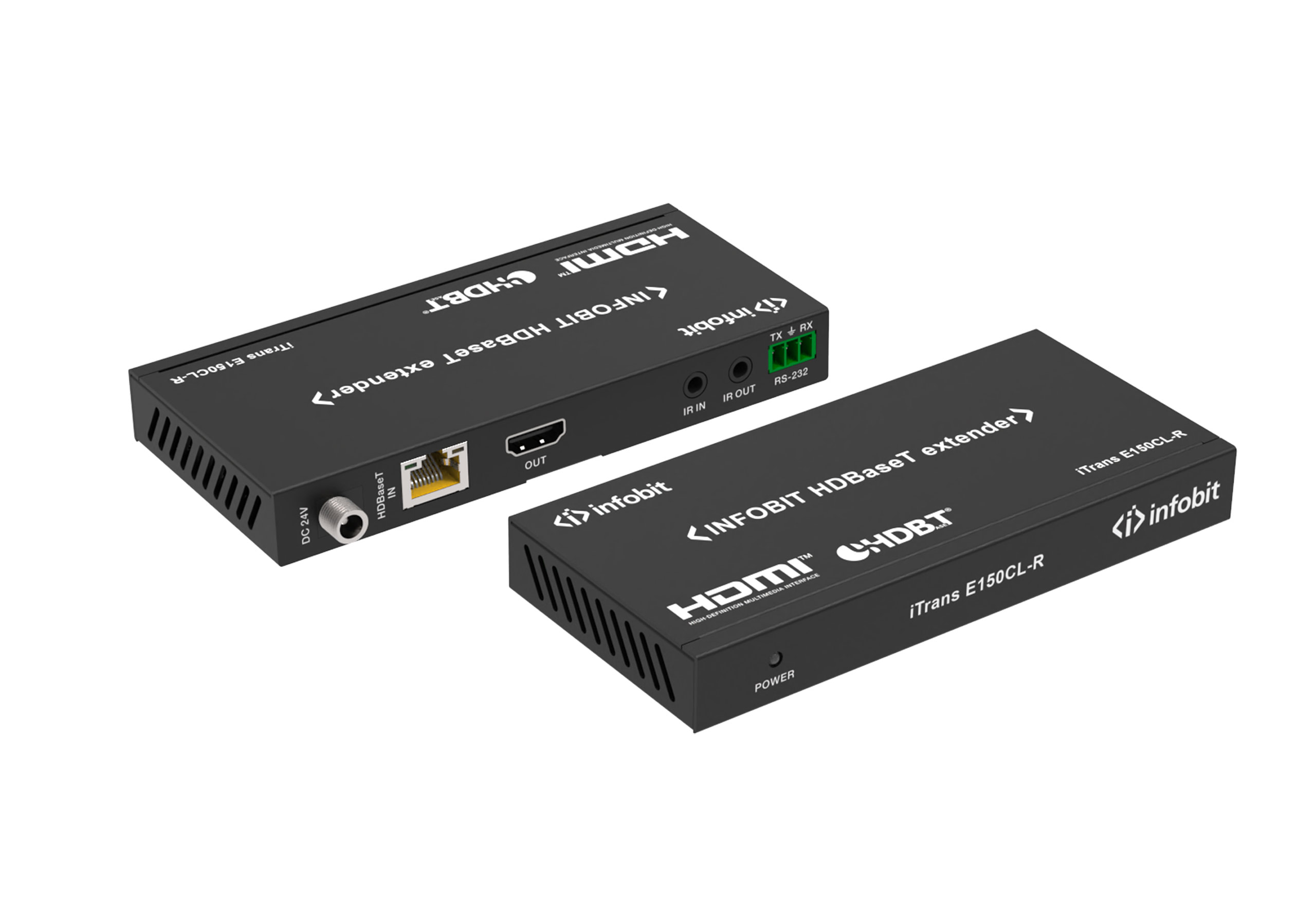 Приемо-передатчик Infobit E150CL HDBaseT (Tx и Rx), HDMI 10,2 Гбит / 150 м для 1080p